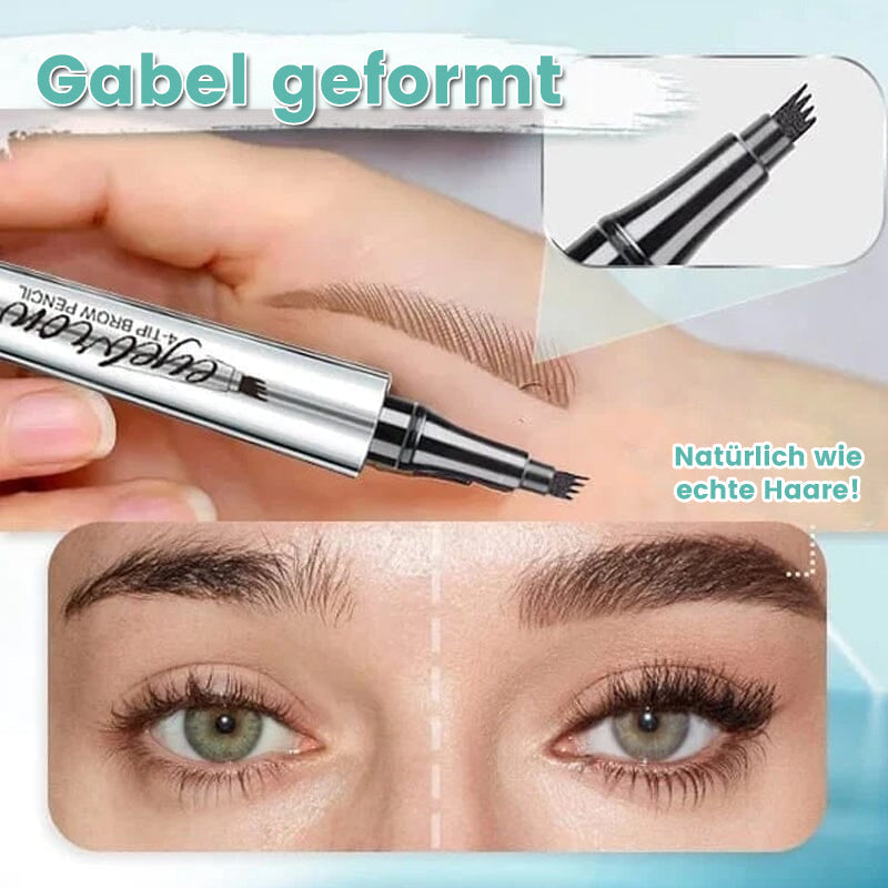 🔥 Kaufe 1, erhalte 1 gratis 🎁3D Waterproof Microblading 4 Fork Tip Tattoo Pencil (2 pcs)