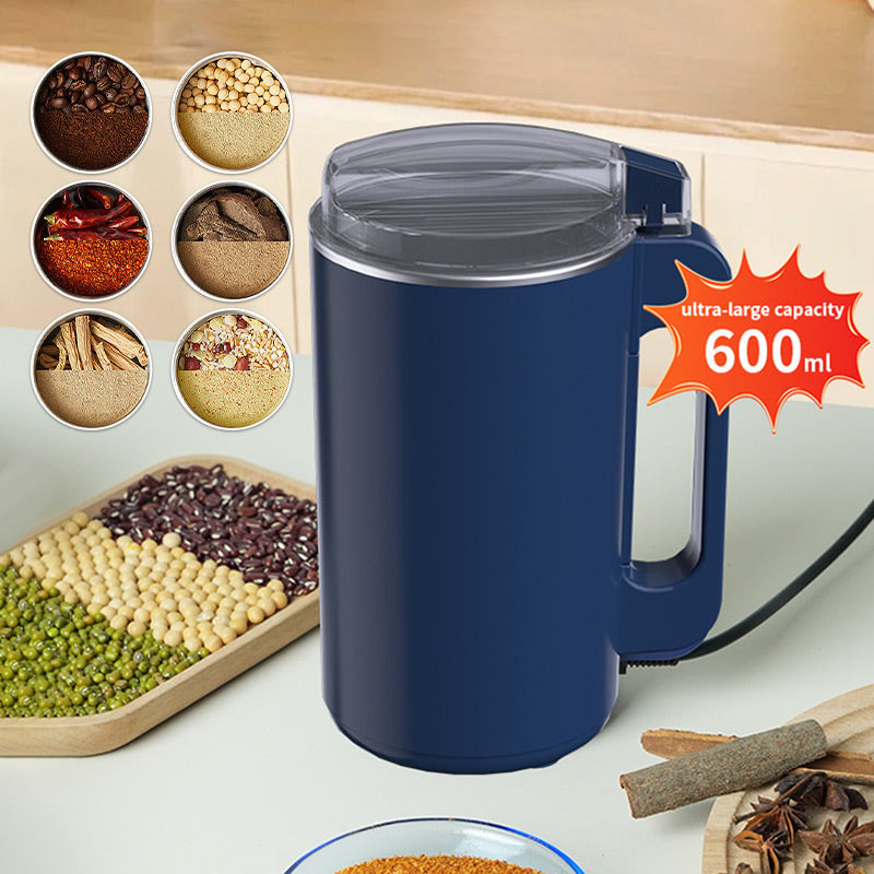 Zeitlich begrenztes Angebot 🔥 Tragbare elektrische Mühle mit ultragroßer Kapazität – 600 ml