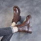 Women's Orthopedic Comfortable Leather Boots - Free Shipping