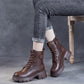 Women's Orthopedic Comfortable Leather Boots - Free Shipping