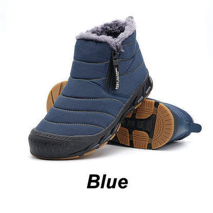 Warme💖wasserdichte Outdoor-Schneestiefel mit Kunstfellfutter für den Winter👞