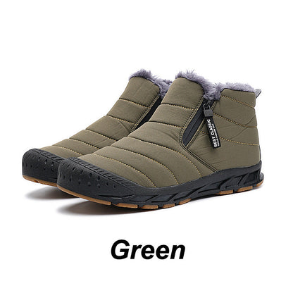 Warme💖wasserdichte Outdoor-Schneestiefel mit Kunstfellfutter für den Winter👞