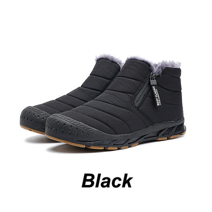 Warme💖wasserdichte Outdoor-Schneestiefel mit Kunstfellfutter für den Winter👞