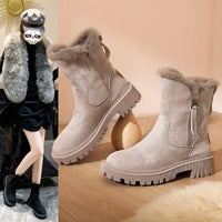 🥰Weihnachtsaktion– Zeitlich begrenzt 50% RABATT🥰Damen Winter Fleece Martin Schneestiefel