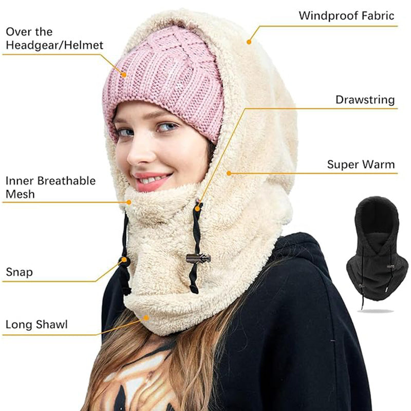 🔥Frühwinter-Rabatt-40% OFF⏰Unisex Warm Ski Kapuzenschal