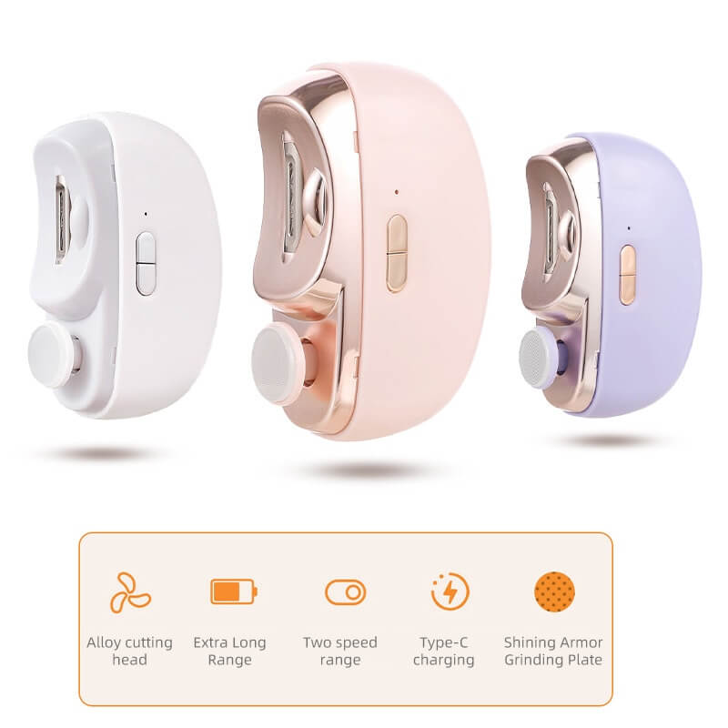 🔥Elektrische 3-in-1-Nagelknipser und -polierer ✨ sind 50% günstiger 🔥👧, sicher und bequem für alle!