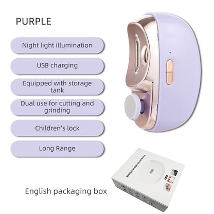 🔥Elektrische 3-in-1-Nagelknipser und -polierer ✨ sind 50% günstiger 🔥👧, sicher und bequem für alle!
