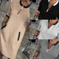 40%Rabatt🔥Trendy, lässiges Kleid mit V-Ausschnitt und 3/4-Ärmeln für Damen