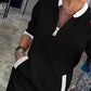 40%Rabatt🔥Trendy, lässiges Kleid mit V-Ausschnitt und 3/4-Ärmeln für Damen