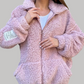 Weihnachtsgeschenke-Angebote 🎁🎁Lässige Jacke aus Kunstlammwolle für Damen