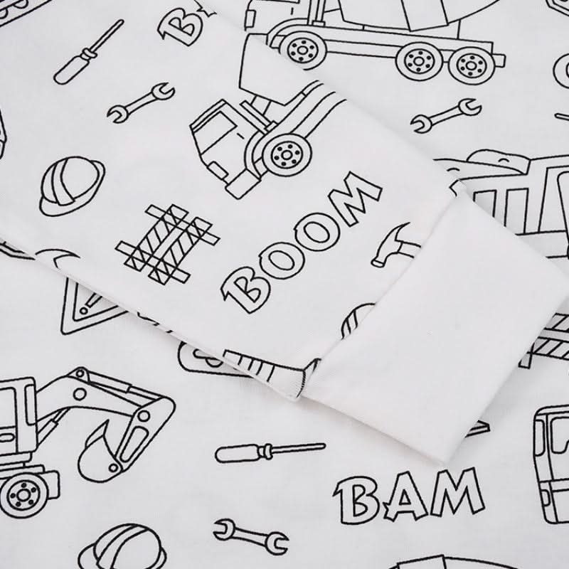 💖 Tijdelijke aanbieding ⏳ - DIY-pyjama's voor kinderen in cartoonkleuren