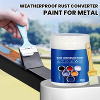 🔥Heißer Verkauf 50% Rabatt🔥Wetterfeste Rostumwandlungsfarbe für Metall
