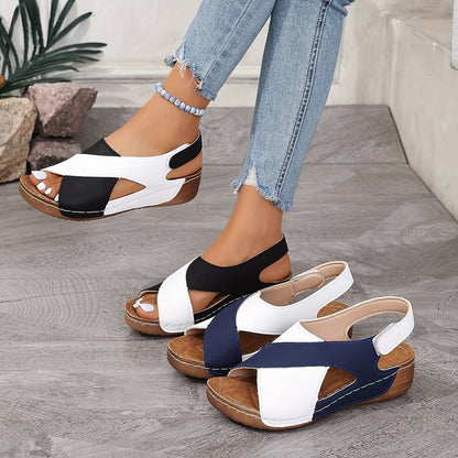 💥Begrenzte Zeit 50% Rabatt💥【EU 36-43】Casualowe zehenoffene Strandsandalen