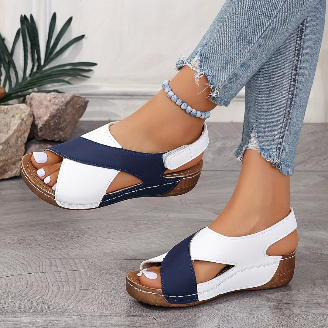 💥Begrenzte Zeit 50% Rabatt💥【EU 36-43】Casualowe zehenoffene Strandsandalen