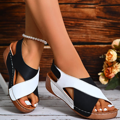💥Begrenzte Zeit 50% Rabatt💥【EU 36-43】Casualowe zehenoffene Strandsandalen