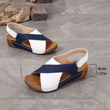 💥Begrenzte Zeit 50% Rabatt💥【EU 36-43】Casualowe zehenoffene Strandsandalen