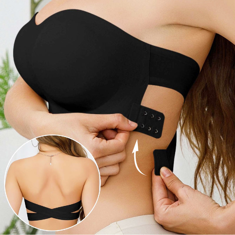 💜KAUF 1, ERHALTE 1 GRATIS💜Trägerloser kabelloser Damen-BH mit Seitenverschluss