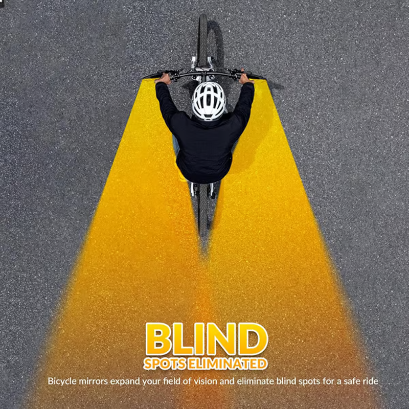 360° Draaibare Verstelbare Fiets Achteruitkijkspiegel