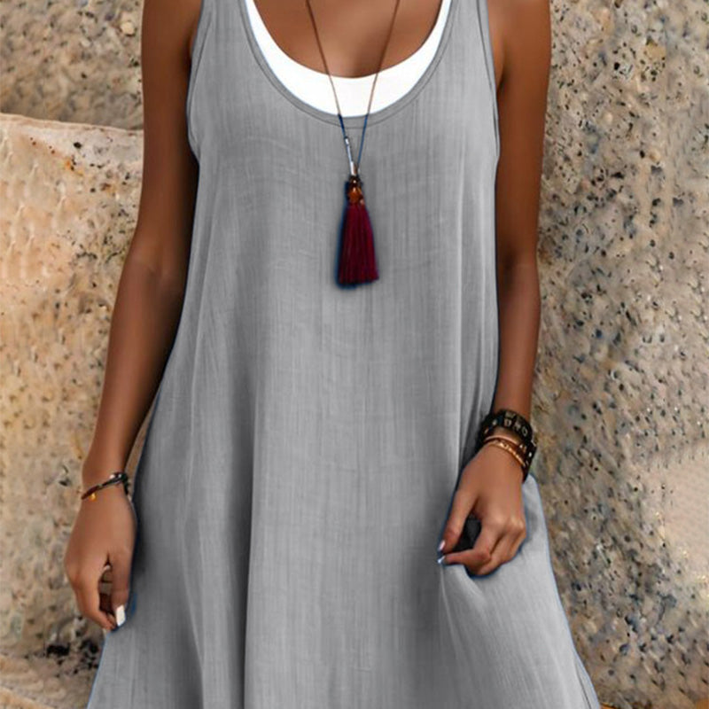 ✨Neu! Sommerliches Layering-Kleid ohne Träger - 🔥Jetzt 50% sparen!