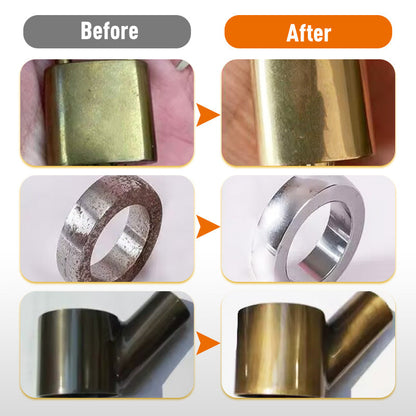 🔥Hot sales worldwide🔥Chrom und Metall Poliercreme mit Schwamm🎉