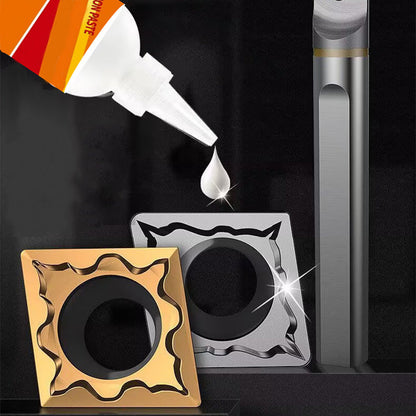 🔥Hot sales worldwide🔥Chrom und Metall Poliercreme mit Schwamm🎉