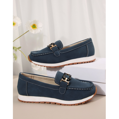 🥰50% Rabatt für begrenzte Zeit - Lässige Loafer in Wildlederoptik und mit klobiger Sohle
