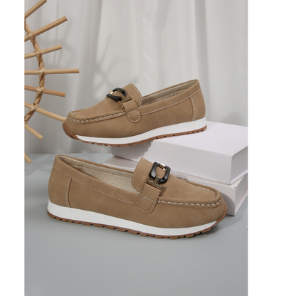 🥰50% Rabatt für begrenzte Zeit - Lässige Loafer in Wildlederoptik und mit klobiger Sohle
