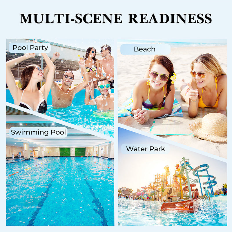 🏊‍♀️ Begrenzte Zeit 50% Rabatt - 2-teiliges Badeanzug-Set (mit Tankini und Shorts), geeignet für Frauen