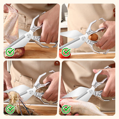🏆Zeitlich Begrenztes Sonderangebot⏰Multifunktionale Hochleistungs-Küchenschere💪✂️