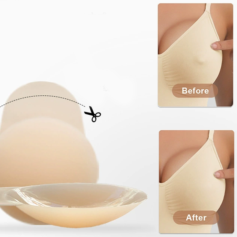 ✨Nahtlose, selbstklebende Brustwarzenabdeckungen mit Push-up-Effekt für Damen