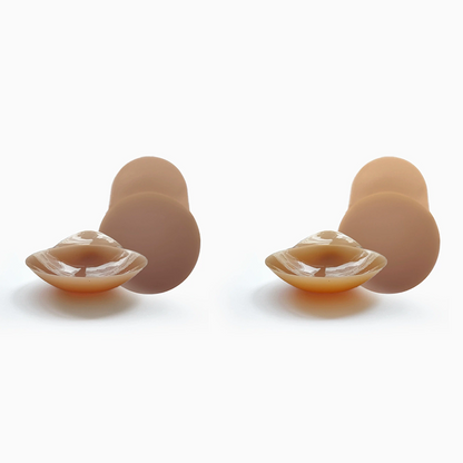 ✨Nahtlose, selbstklebende Brustwarzenabdeckungen mit Push-up-Effekt für Damen