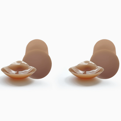 ✨Nahtlose, selbstklebende Brustwarzenabdeckungen mit Push-up-Effekt für Damen