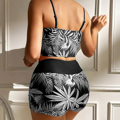 🌊Limited Time 50% Off - Bedruckter zweiteiliger Badeanzug für Damen