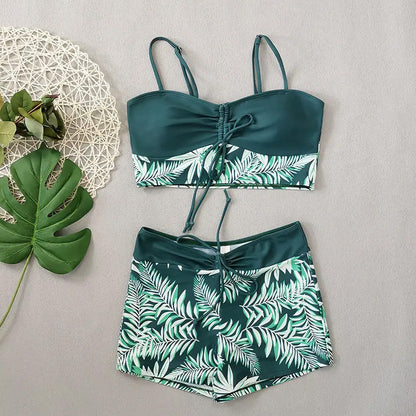 🌊Limited Time 50% Off - Bedruckter zweiteiliger Badeanzug für Damen