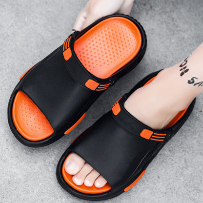 🏖️Rutschfeste und verschleißfeste Sommersandalen mit weicher, dicker Sohle und Schnalle