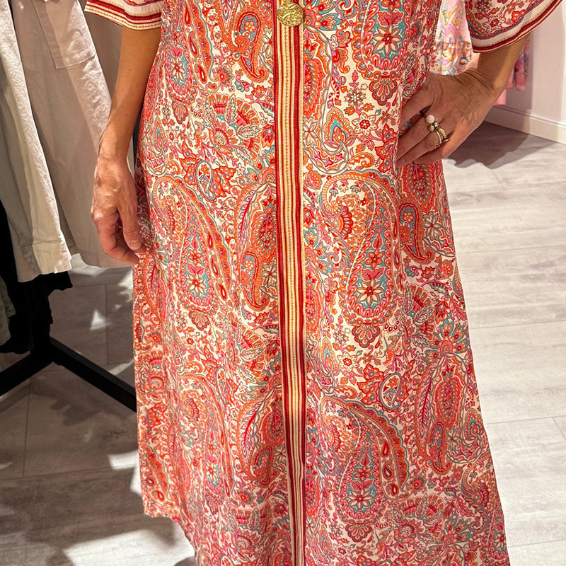 🌺Bequemes, locker sitzendes Print-Kleid für Frauen👗