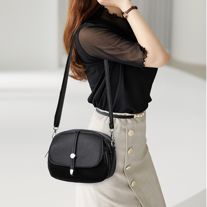 💥Hot Sale 50% OFF💥Leichte, einfarbige Damen-Kreuztasche👜