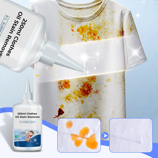 250ml Kraftvoller Fleckenentferner für Ölflecken auf Kleidung ✨🛒