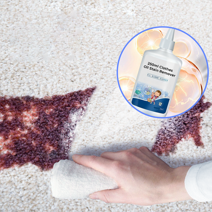 250ml Kraftvoller Fleckenentferner für Ölflecken auf Kleidung ✨🛒