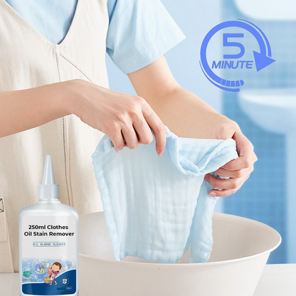 250ml Kraftvoller Fleckenentferner für Ölflecken auf Kleidung ✨🛒
