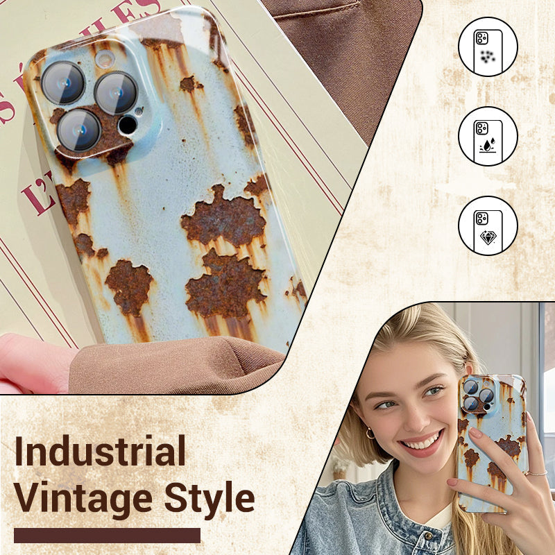 💞Limited Time 50% Off - Vintage Rust iPhone Hard Case