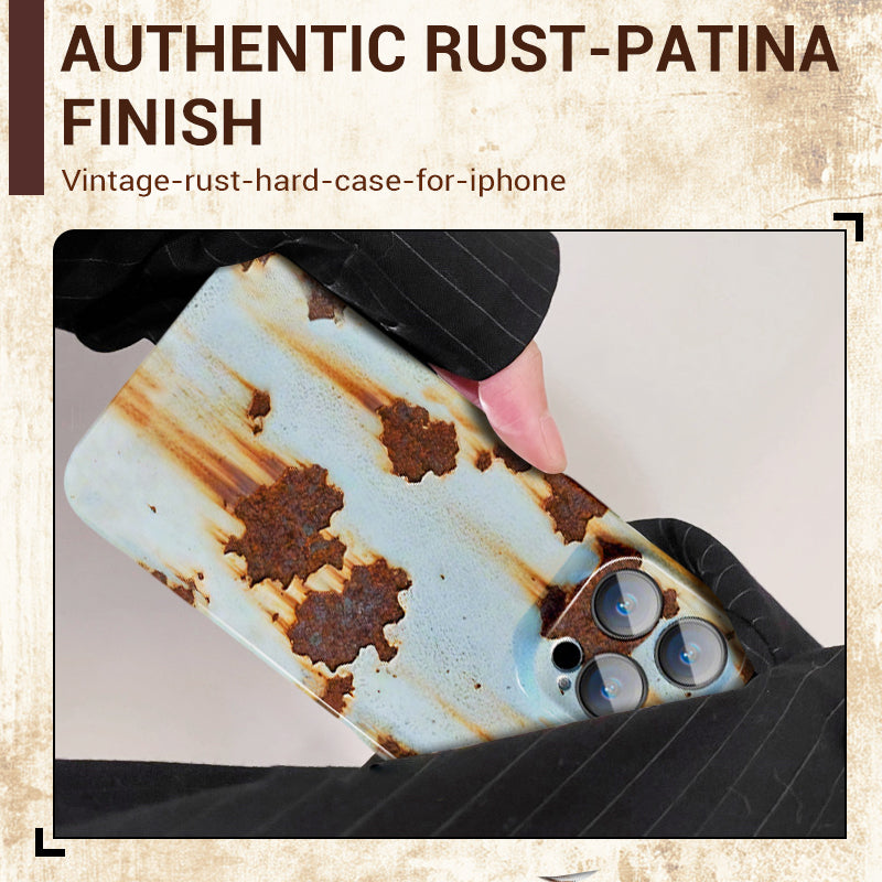 💞Limited Time 50% Off - Vintage Rust iPhone Hard Case