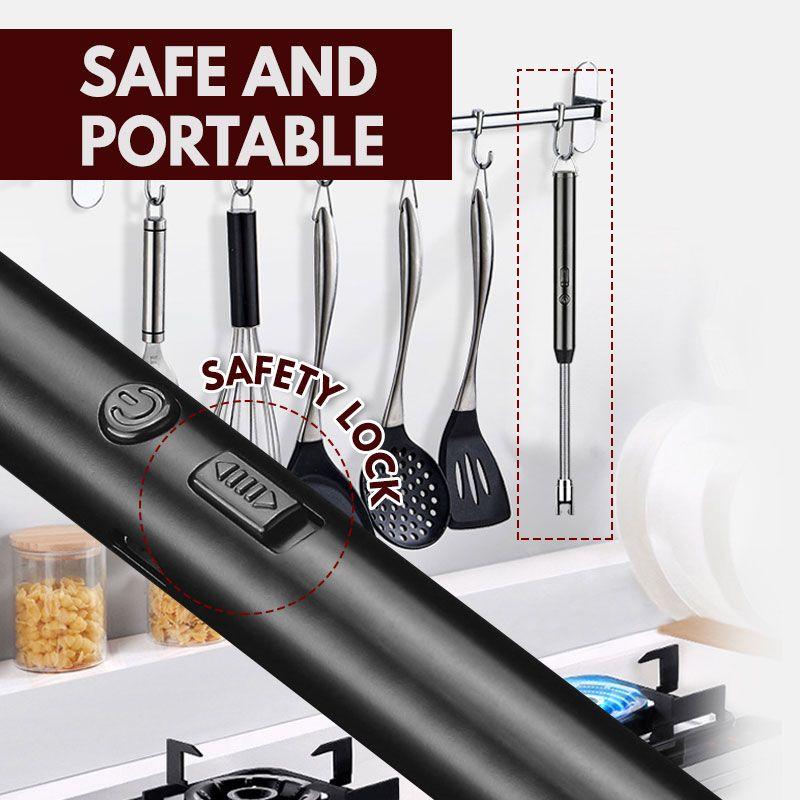 🔥50% off for a limited time - Electric windproof lighter with safety lock