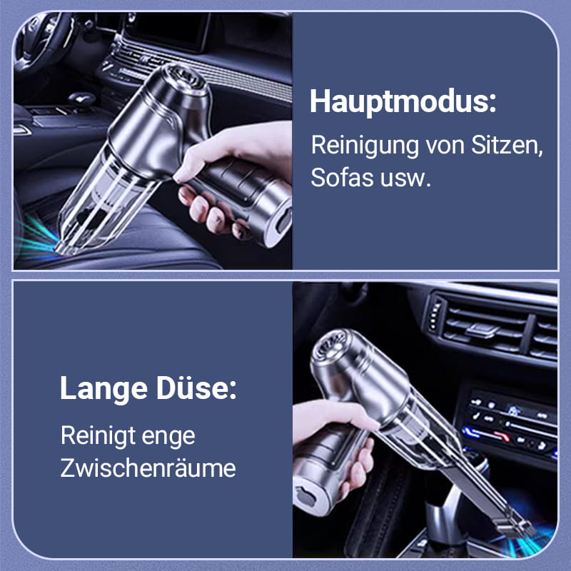 🚘50 % Rabatt für begrenzte Zeit – Kabelloser Autostaubsauger