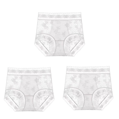 【❣️✨Kaufen Sie mehr, erhalten Sie mehr✨】👙Nahtlose Damen-Spitzenhöschen mit hoher Taille