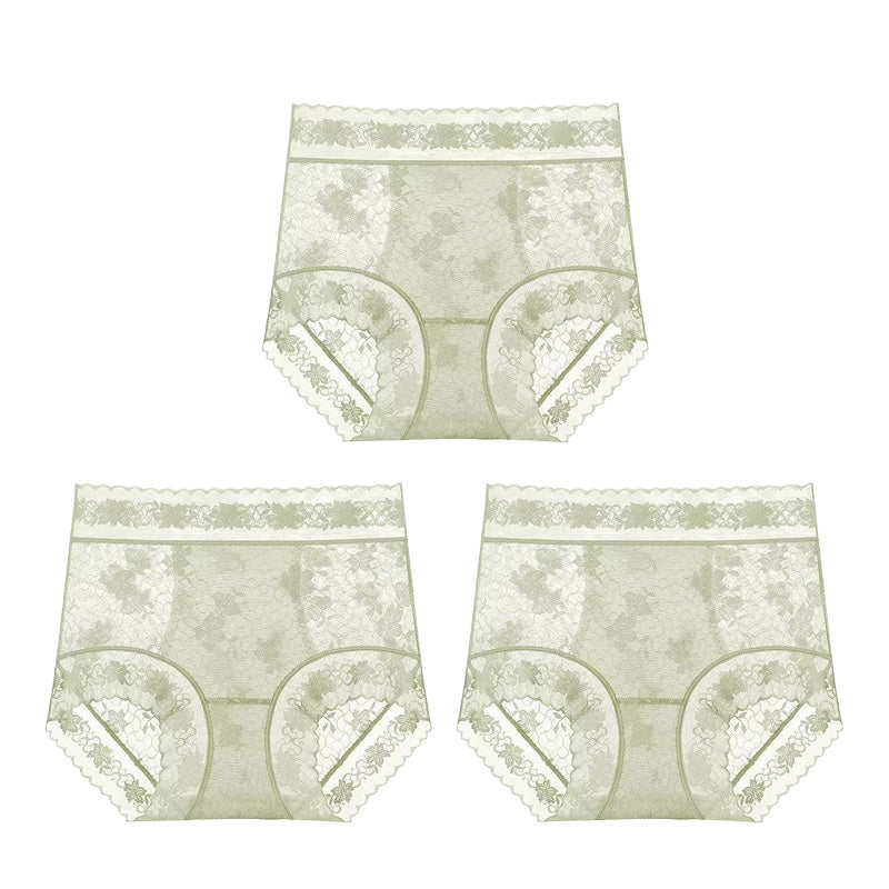 【❣️✨Kaufen Sie mehr, erhalten Sie mehr✨】👙Nahtlose Damen-Spitzenhöschen mit hoher Taille