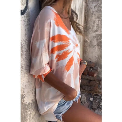 ✨Begrenzte Zeit 50% Rabatt - Batik Pattern Women's Oversized T-Shirt