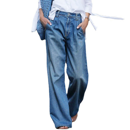 💖 50 % Rabatt für begrenzte Zeit – Freizeitjeans im Stonewash-Look, speziell für Frauen entworfen