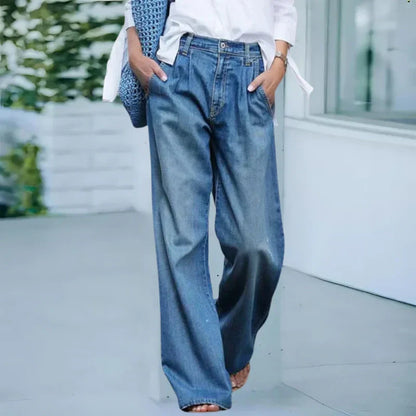 💖 50 % Rabatt für begrenzte Zeit – Freizeitjeans im Stonewash-Look, speziell für Frauen entworfen
