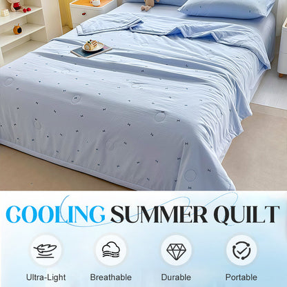 💙 50% Rabatt für eine begrenzte Zeit - leichte Sommerdecke mit Kühlung